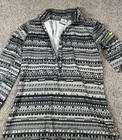 Nike Pro Women   s Gray Hyperwarm Static 1 2 Zip Long Sleeve Pullover Size M
