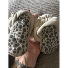 Zutano Cream Organic Cotton Baby Booties With Snap Cuff