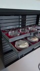 Lot Of 15 Vintage Polish Dr    d   ptn Stackable Numismatic Coin Cabinets