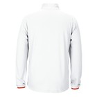 Miami Hurricanes Ncaa Adidas Men s 1 4 Zip White Woven Knit Sideline Jacket