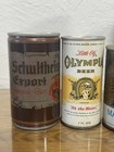 Lot Of 10 Vintage Steel Empty Irregular Size Beer Cans - Short Small Misprint