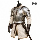 Medieval Gothic Knight Cuirass   Pouldron Armor Costume For Larp  And Cosplay