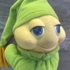 Hasbro Green Glo Worm Original 80s Plush Tested Working Vintage