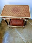  A French 19th Century Louis Xvi St  Mahogany  Rosewood  And Ormolu Side Table