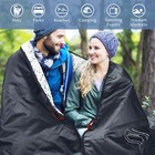 Waterproof Blanket Outdoor Camping Hunting Sport Reversible Soft Warm 60  X 80 