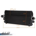 Fit For Bmw F01 06 07 10 11 12 Front Competition Intercooler Black  200001069