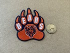Chicago Bears Embroidered Iron On Patch  Vintage Nfl 3    X 2 5 Nfl