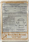 1980s Eagle s View Sewing Pattern Pm92 Mens Caped Woodsmans Frock Sz 36-50 15274
