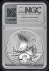 2026 Cook Islands 3oz Silver  20 Partial Gilt Silver Savage Vikings Ngc Pf70 Fr