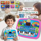 Kids    Education Led Tablet Toy  Age 3  Literacy Math Music Learning  Doubles As 