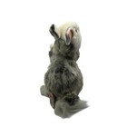 Hansa Easter Bunny Rabbit 10    Plush Gray 4513 Vintage W  Tag Thomas Boland