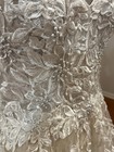 Morilee Wedding Dress Size 10 Ivory Lace Appliqu   Beaded Low Back Boho Bridal