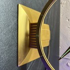 Jefferson Golden Hour Electric Mystery Clock Mcm Works Keeps Good Time    