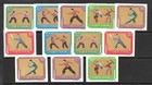 North Vietnam Sc 515-20 Nh Perf imperf Sets Of 1968 - Martial Arts -  cj25 