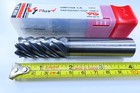 New 3 4  Yg Solid Carbide 6 Flute  Long 4  Length Roughing Chipbreaker Rougher