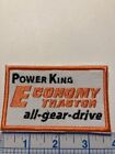 Economy Tractor Power King Patch Garden Farm Lawn Yard Tractor Mower Hat Part