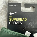 Nike Superbad 6 0 Nfl Football Gloves Mens Sz 2xl Xxl Green White New Dx4520-304