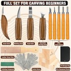 23 Pcs Wood Carving Tool Set With 4 Sets