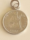 1800   s Love Token Jpl Jlp Plj Pjl Ljp Jlp Engraved Coin