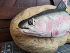 Vintage Travis The Singing Trout Big Mouth Rainbow Not Working Gemmy Industries