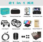 Accessories Kit For Nintendo Switch Oled Games Bundle Carrying Case Screen New