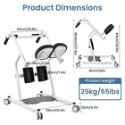 New Sit To Stand Patient Lift Stand Assist Lift Aid Lift Assist Transfer Device-
