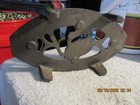 Cast Iron Trivet - Strause Gas Co Philadelphia Pa Usa -  i Want U 