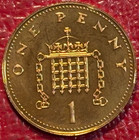 High Grade Bu 1985 Great Britain English Penny Cent-nov861