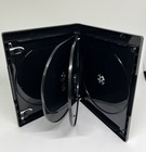 5 Pcs New 15mm 4k Ultra Hd Black 6-disc Case  Booklet Clips  Ps6-15mm  Uhd