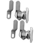 5 8  Thumb Operated Offset Cam Lock  Rv Compartment Latch  5 8 Inch - 2 Pack