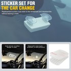  2 Sets  Ez Pass Holder For Windshield  Fits Most Us Major Toll Pass Flexible Ea