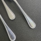 Perles By Christofle Silverplate 5 Coffee Spoons Factory Sealed 5 3 8 