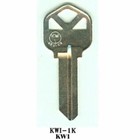 Jma Kwi-1ke np-250 Key Blank For Kwikset Kw1  250-pack Nickel Plated