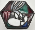 Vintage Bugs Bunny Stained Glass Trinket Box - 1996 Warner Brothers 4   