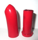 Revlon  Bullet    raven Red    Lipstick Tube Vintage Rare  a2 