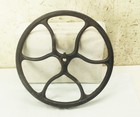 Vtg Antique Singer Treadle Sewing Machine Base Cast Iron Belt Pulley Fly Wheel