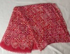 Vera Bradley Soft Fringe Scarf Petal Dots Paisley Katalina Pink Roses Floral