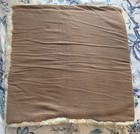 Vintage Austrailian Sheepskin Koala Bear Patchwork Wall Hanging Rug Round 18   