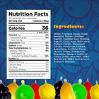 Fruit Squeezable Jellies - 40 Count Jar - Tik Tok Candy - Fun Jelly Treat In Ass