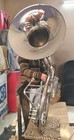 Sousaphone Big 25 bell Size Of Pure Brass In Chrome Polish free Cases  Free Ship