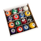 Deluxe 1  Billiard Pool Balls Marble-swirl Billiards Ball Complete 16 Ball Set