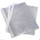 10 Strong A3 Portrait Clear Punched Poly Pockets Display Sleeve Wallet Acid Free