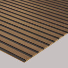 5 16  X 48  X 96  Natural Oak Decorative Slat Wall Panel