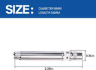 Upgrade Aluminum Pencil Replacement Pen Body For Pentel Graph Gear 1000 Body