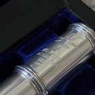 Sale Mio M7  925 Silver Flute With Yamaha Silver Head Gold-plated Lip Open Hole
