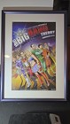 Big Bang Theory Signed  Poster     7 Cast Signatures     Limited Sdcc - Prof Framed