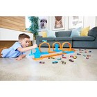 Hot Wheels Toy Car Track Set  Triple Loop Pack   164 Scale Vehicle  Trackbuil   