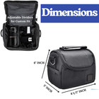 Small Waterproof Dslr Slr Camera Bag Shoulder Carry Case Box For Canon Eos Nikon