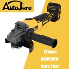 Cordless 4-1 2 Power Angle Grinder For Dewalt 20v Max Battery Brushless 9000 Rpm