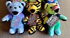 Grateful Dead 5    Bear Cubs Series B Full Set Lot Of 6 Liquid Blue Mint 